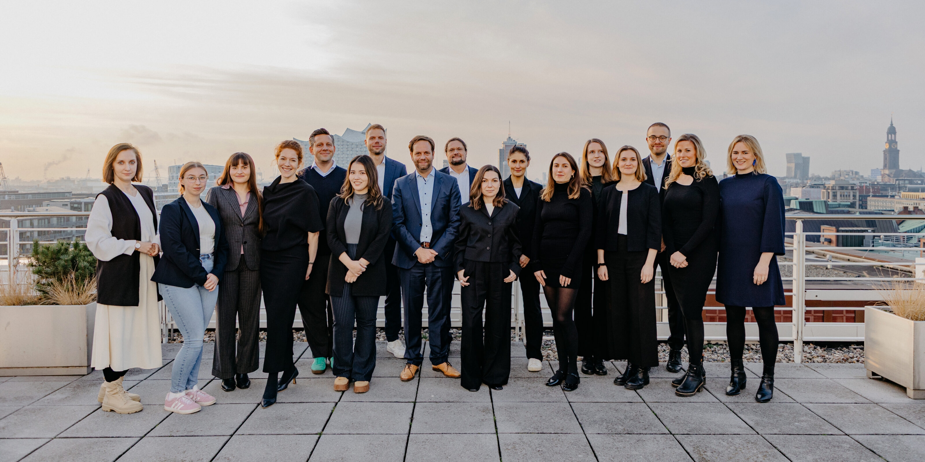 Gruppenfoto von Brahms Nebel & Kollegen